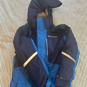 Columbia Kids Snowsuit - Navy and Blue